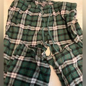 eddie bauer plaid pj pants